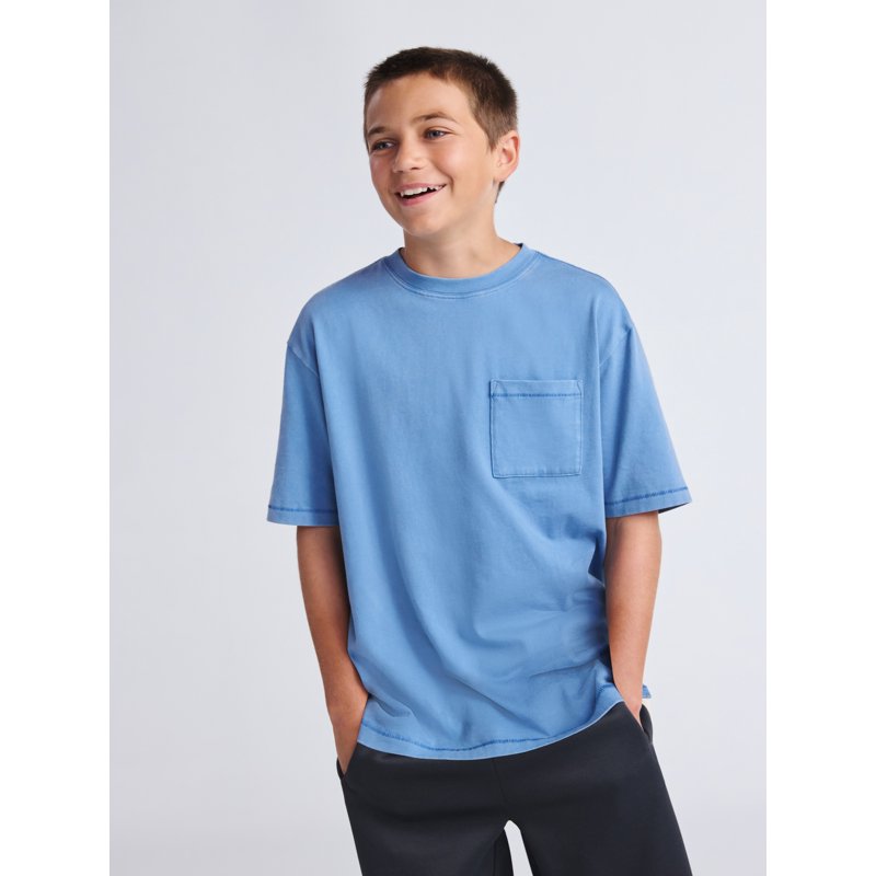 Weekend Academy Boys Pocket T-Shirt with Short Sleeves Sizes 4-18