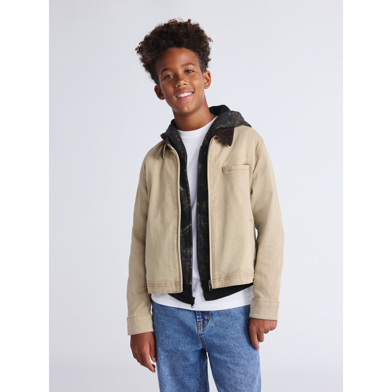 Weekend Academy Boys Workwear Garage Jacket Sizes 4-18