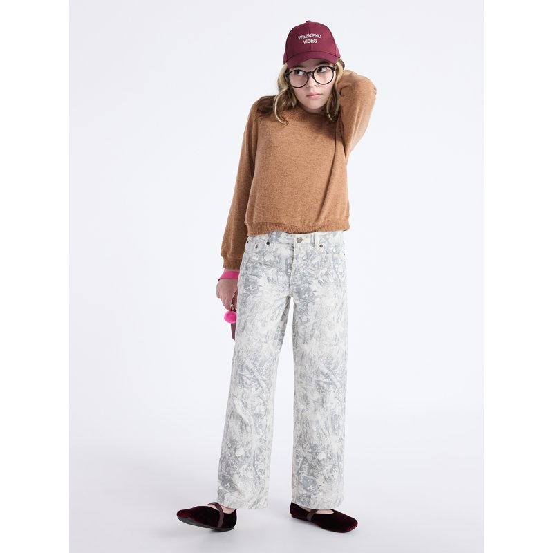 Weekend Academy Girls Baggy Straight Jeans Sizes 5-18