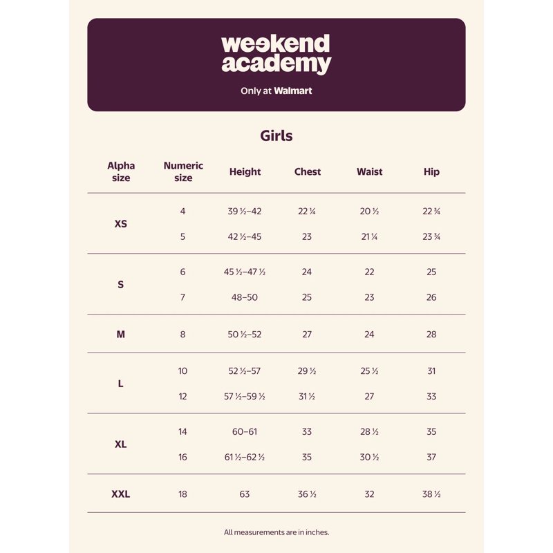 Weekend Academy Girls Bubble Skort Sizes 4-18