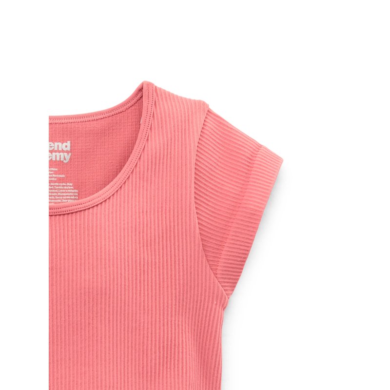 Weekend Academy Girls Cap Sleeve Seamless Top Sizes 4-18