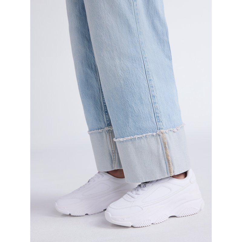 Weekend Academy Girls Cuffed Hem Jeans Sizes 5-18
