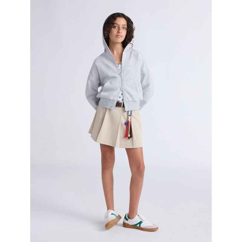 Weekend Academy Girls Hooded Full Zip Fleece Jacket Sizes 4-18