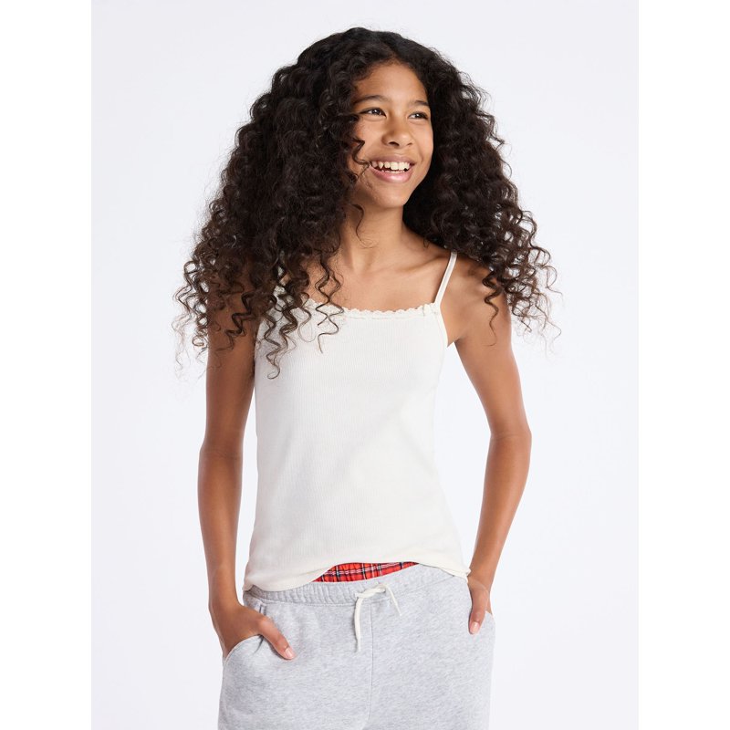 Weekend Academy Girls Knit Cami Tank Top Sizes 4-18