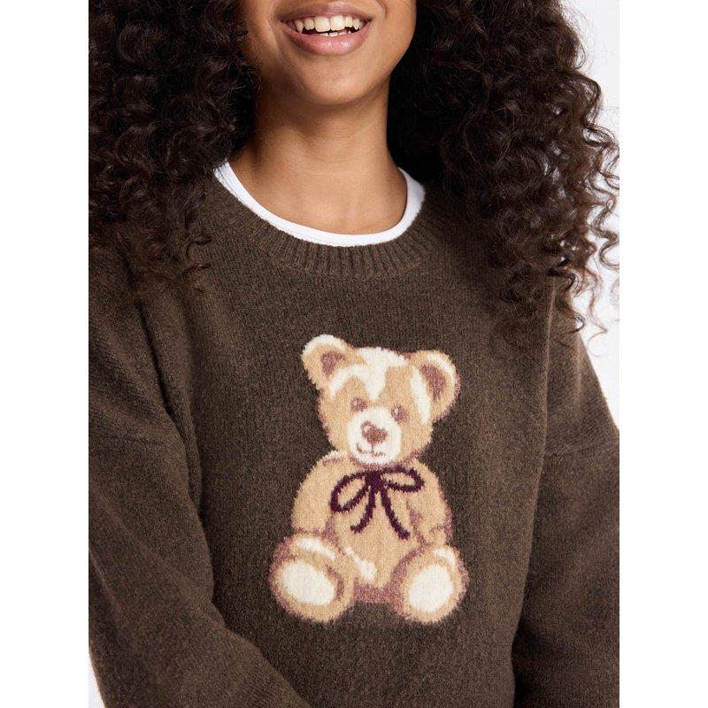 Weekend Academy Girls Pullover Graphic Print Sweater Sizes 4-18