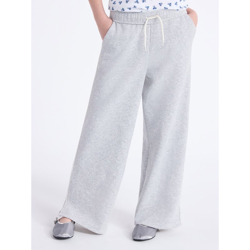 Weekend Academy Girls Rolled Waist Fleece Sweatpants Sizes 4-18