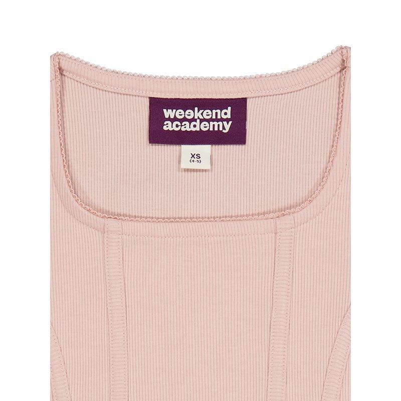 Weekend Academy Girls Short Sleeve Corset Top Sizes 4-18