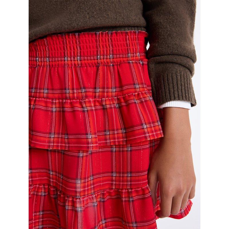 Weekend Academy Girls Tiered Ruffle Skirt Sizes 4-18