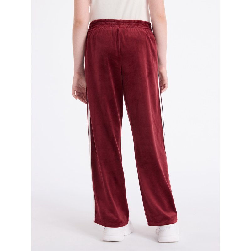 Weekend Academy Girls Velour Track Pants Size 4-18