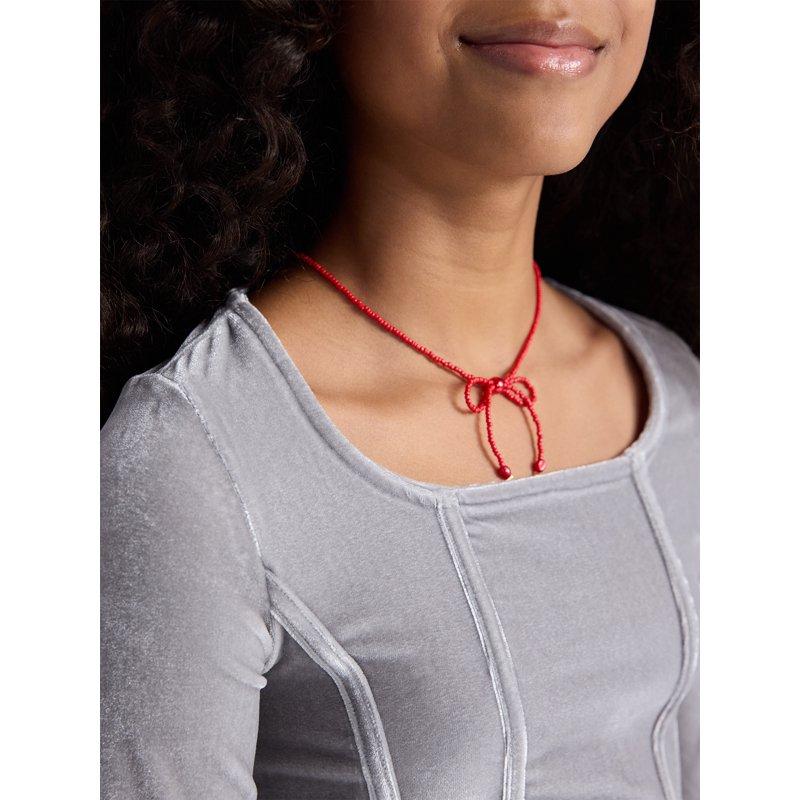 Weekend Academy Girls Velvet Corset Top With Long Sleeves Sizes 4-18