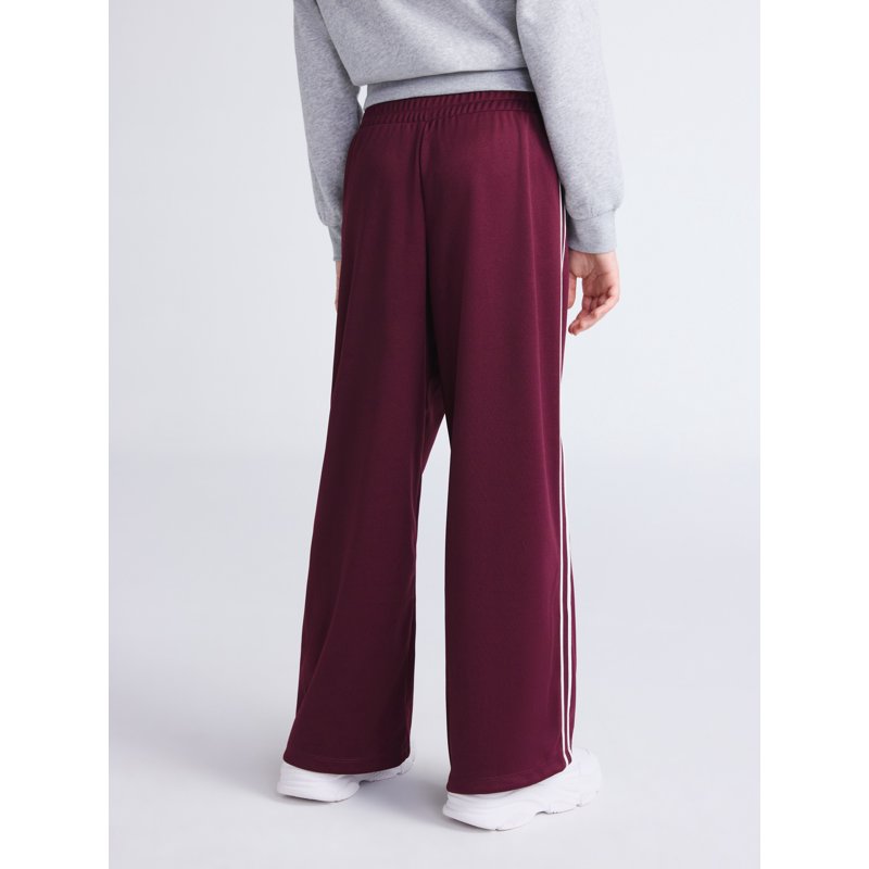 Weekend Academy Girls Wide Leg Track Pants With Side Stripes Sizes 4-18