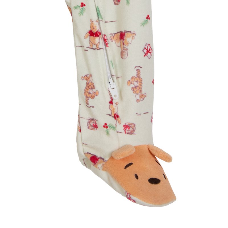 Winnie The Pooh Baby One-Piece Footed Sleep N' Play Sizes Newborn-9 Months
