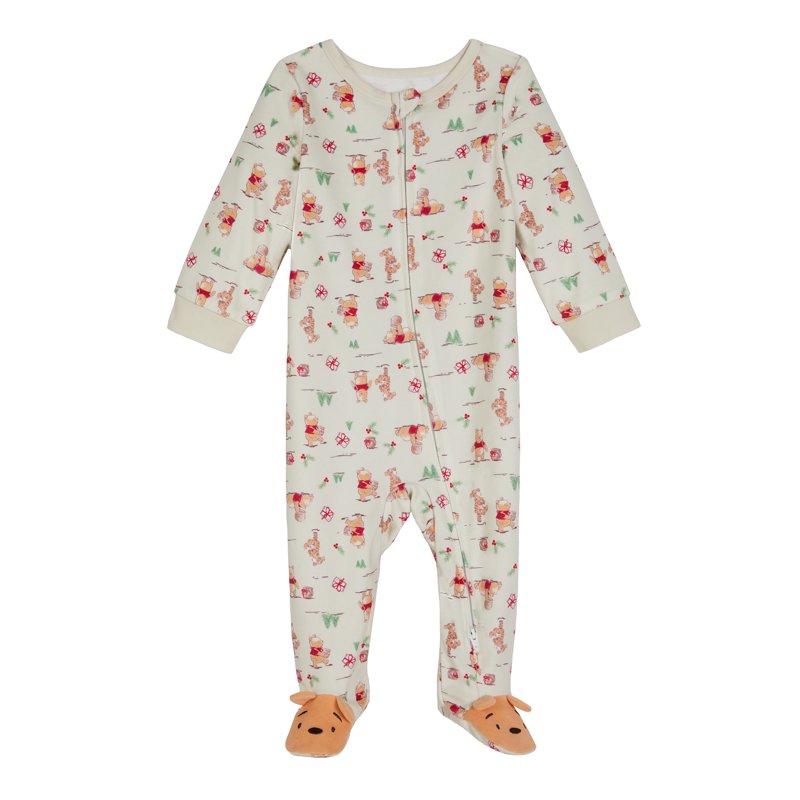 Winnie the Pooh Baby One-Piece Footed Sleep N' Play Sizes Newborn-9 Months