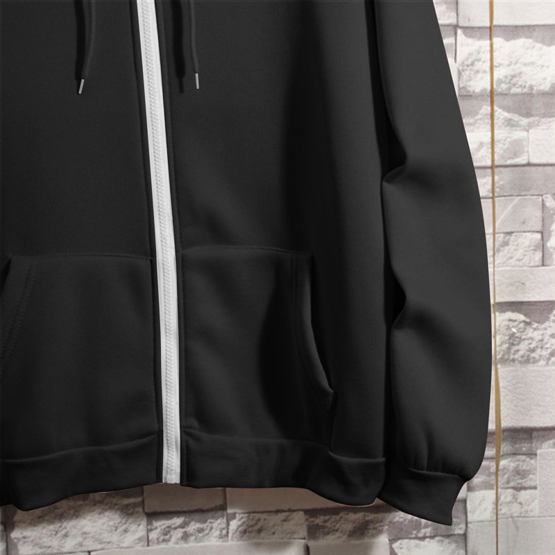 Winter Fall Clearance Homenesgenics Womens Tops Clearance Under $5 Women Fleece Warm Printed Blouse Long Sleeve Tops Sweatshirt Pockets Hoodied Black M