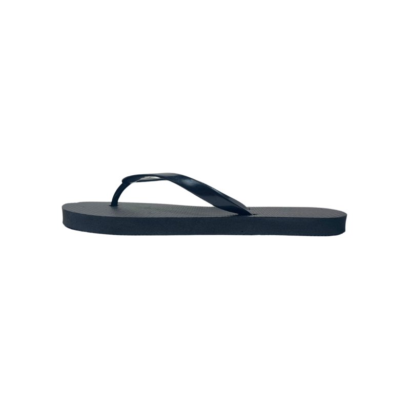 Women's Black Flip Flops Medium