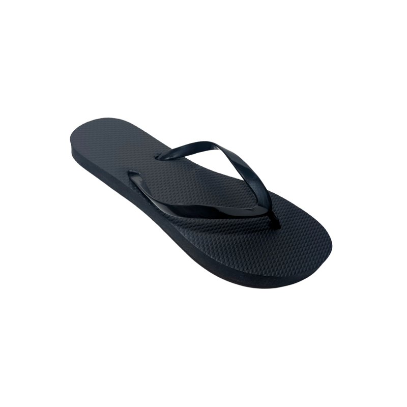 Women's Black Flip Flops Medium