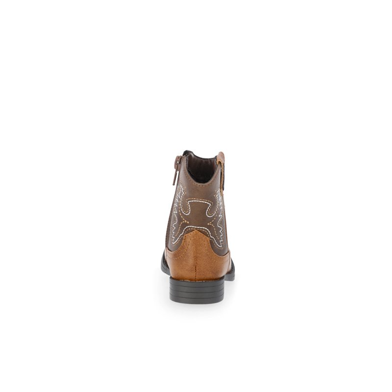 Wonder Nation Baby Boys Faux Leather Western Boots