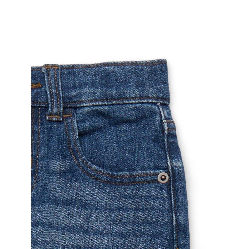 Wonder Nation Boy's Relaxed Straight Stretch Denim Jeans Sizes 4-16 6-10 Slim & Husky