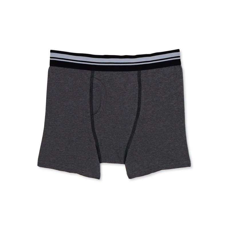 Wonder Nation Boys Cotton-Stretch Boxer Briefs 5-Pack Sizes S-XL