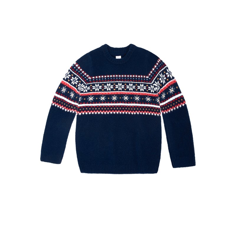 Wonder Nation Boys Fair Isle Sweater Sizes 4-18 & Husky