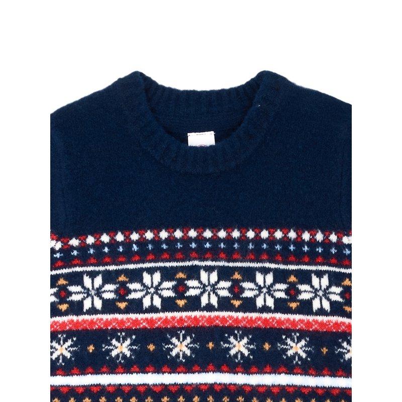 Wonder Nation Boys Fair Isle Sweater Sizes 4-18 & Husky