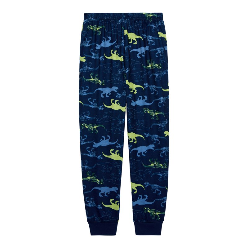 Wonder Nation Boys Graphic Print Tee And Jogger Pants Sleep Set 2-Piece Sizes 4-18