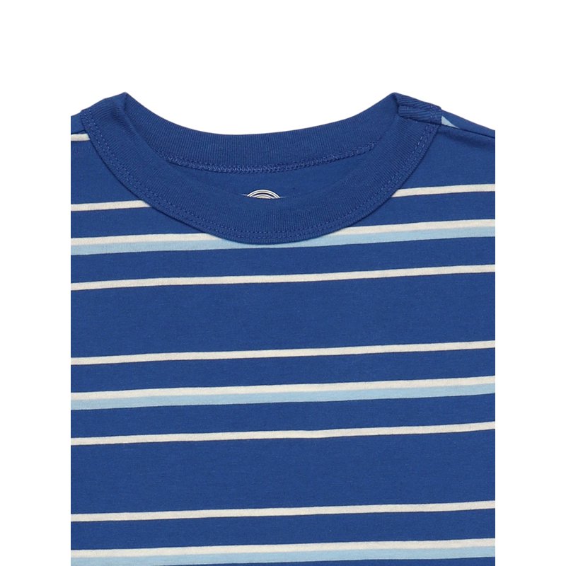 Wonder Nation Boys' Long Sleeve Stripe Tee Sizes 4–18 & Husky
