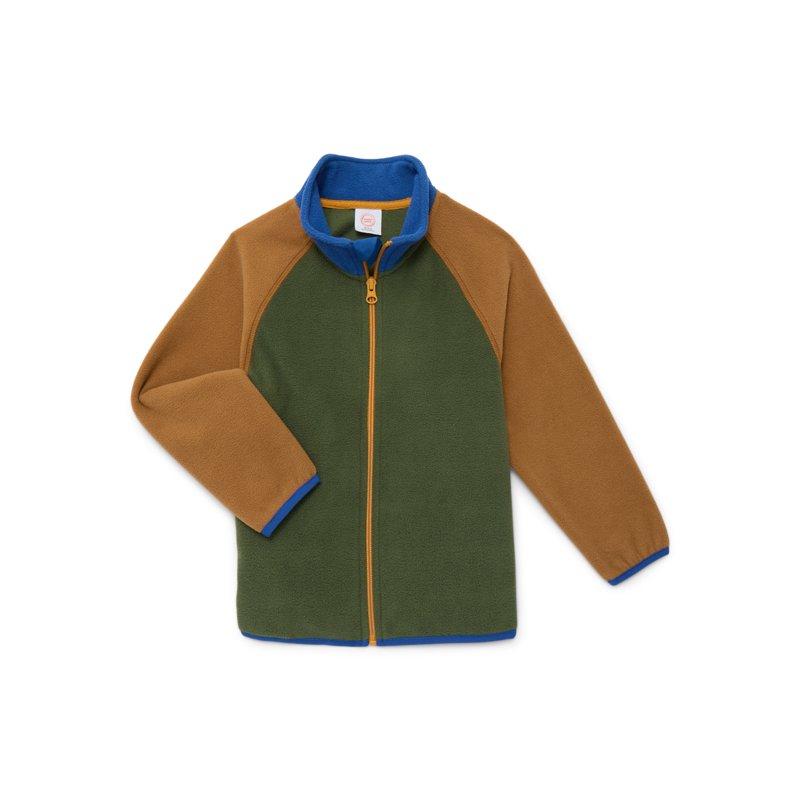 Wonder Nation Boys Microfleece Zip Jacket Sizes 4-18 & Husky