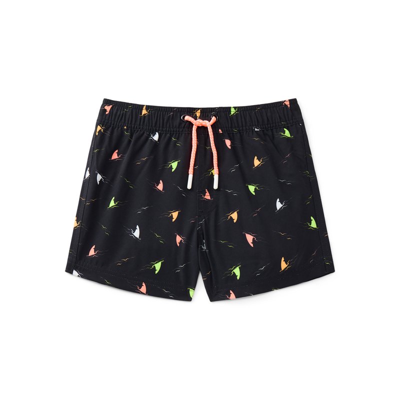 Wonder Nation Boys Print Swim Trunks 5.5" Inseam Sizes 4/5-18 & Husky