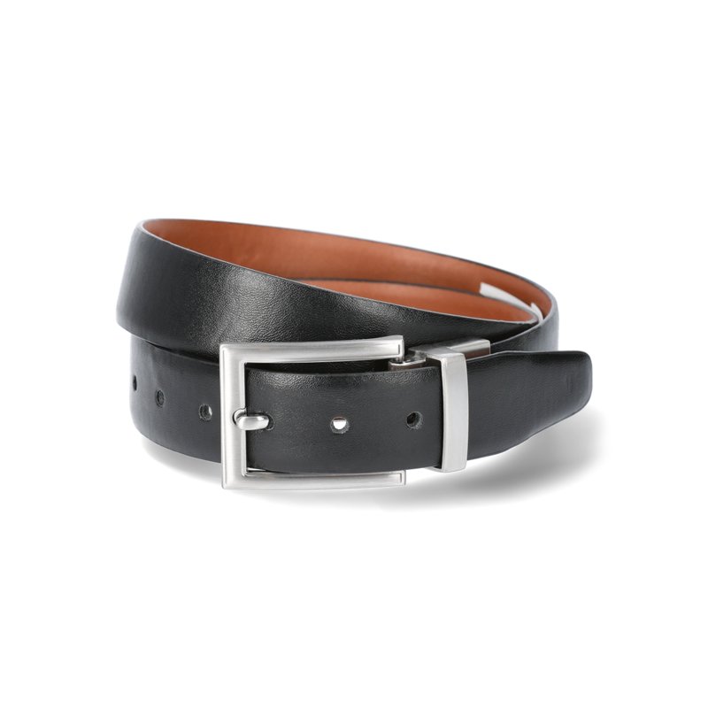Wonder Nation Boys Reversible Belt - Black/Cognac Sizes S-L