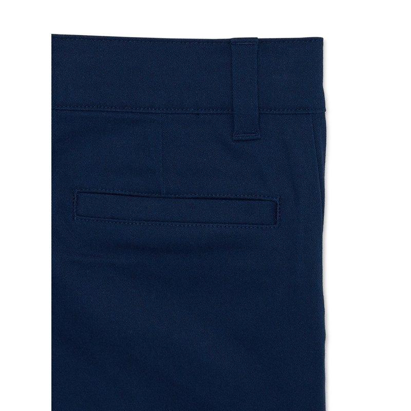 Wonder Nation Boys School Uniform Flat Front Shorts 2-Pack Sizes 4-18 & Husky