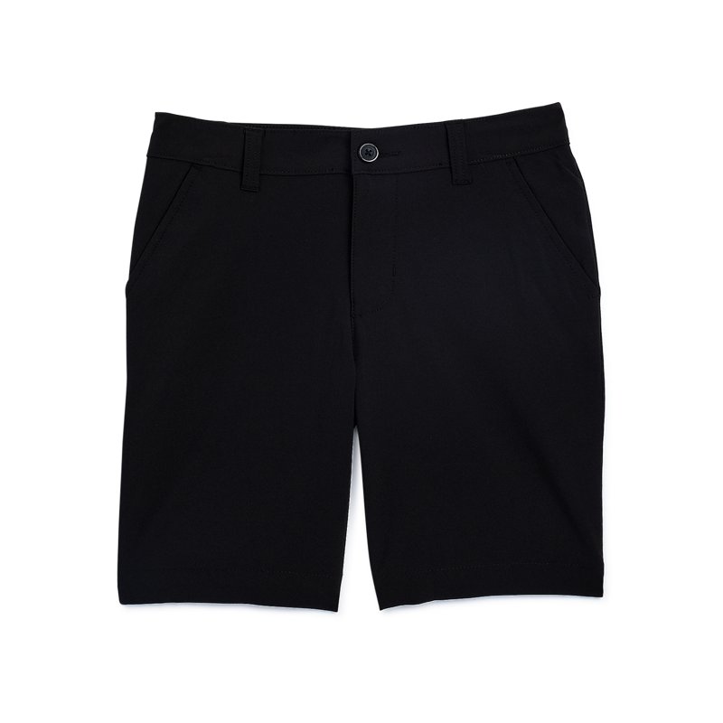 Wonder Nation Boys School Uniform Stretch Performance Shorts Sizes 4-18 & Husky