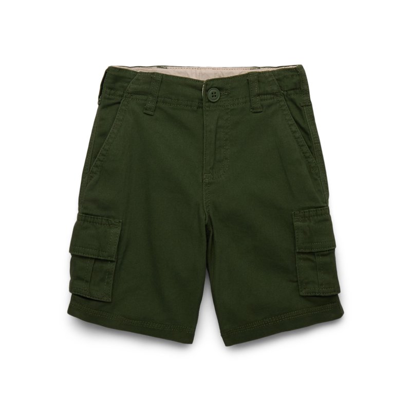 Wonder Nation Boys Twill Cargo Shorts Size 4-18 & Husky