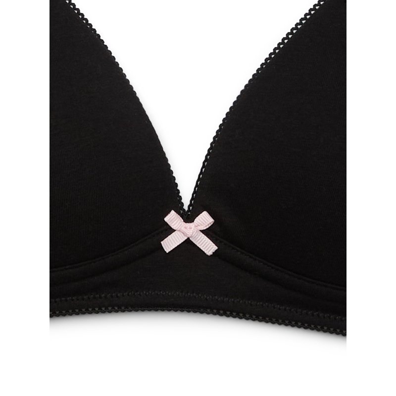 Wonder Nation Girls Cotton Blend Molded Cup Bra 2-Pack Sizes 30-38