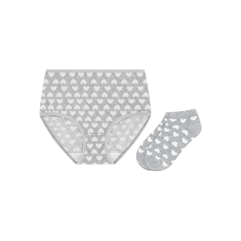 Wonder Nation Girls Cotton Underwear & Socks Bundle 14-Pack Sizes 4-16