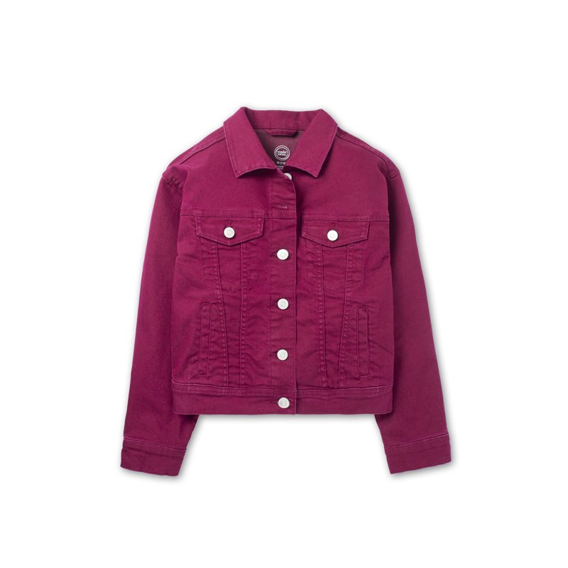 Wonder Nation Girls Denim Jacket Sizes 4-18 & Plus
