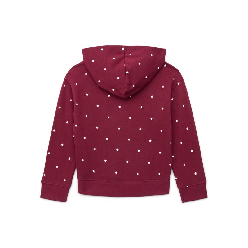 Wonder Nation Girls Graphic Hoodie And Flare Pants Fleece Set 2-Piece Sizes 4-18 & Plus