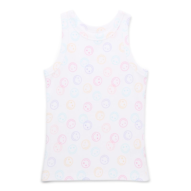 Wonder Nation Girls Kid Tough Ribbed Tank Top 6-Pack Sizes 4-18 & Plus