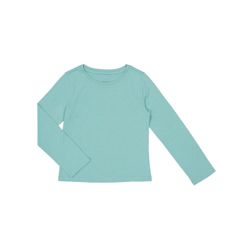 Wonder Nation Girls Long Sleeve Kid Tough T-Shirt Sizes 4-18 & Plus