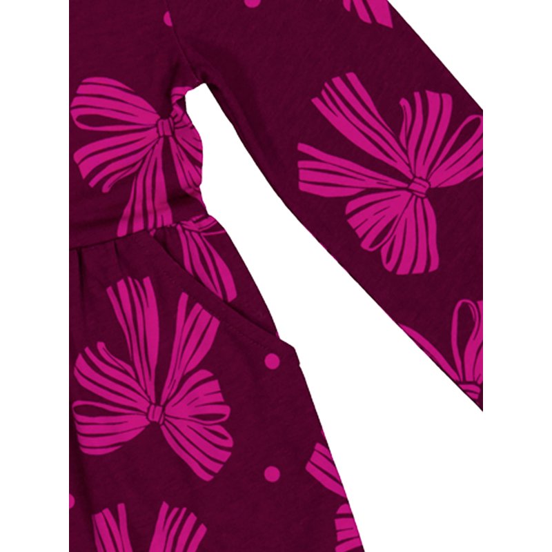 Wonder Nation Girls Long Sleeve Play Dress 2-Pack Sizes 4-18 & Plus