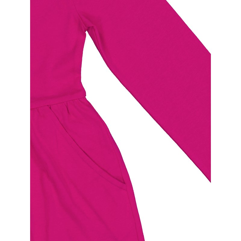 Wonder Nation Girls Long Sleeve Play Dress 2-Pack Sizes 4-18 & Plus