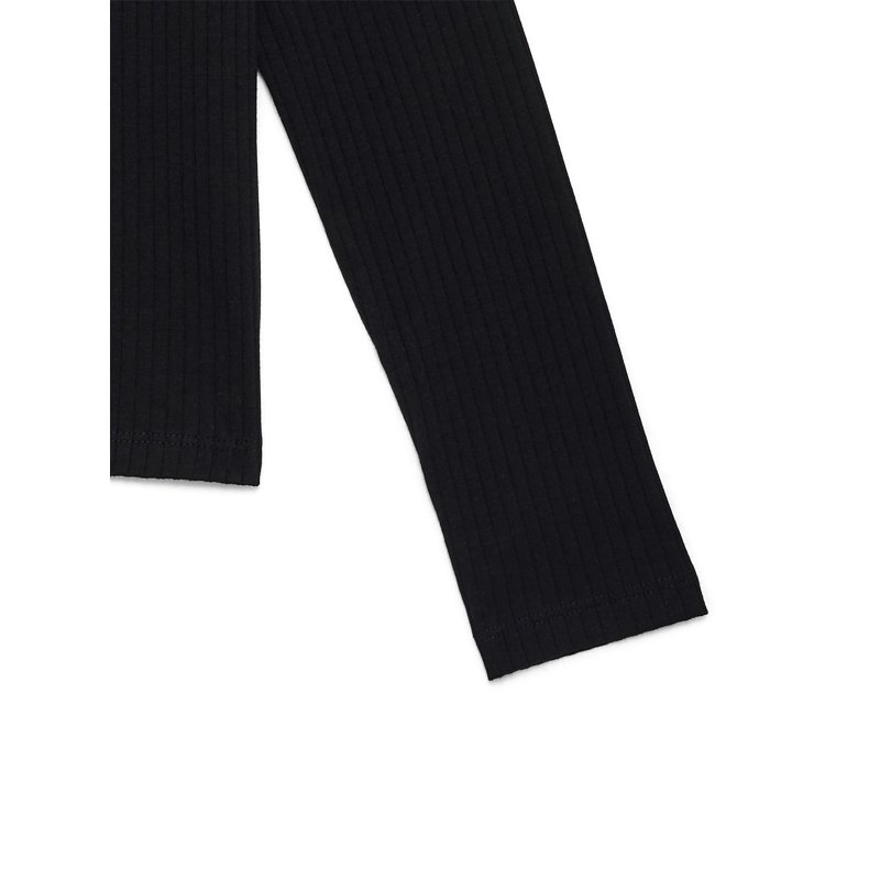 Wonder Nation Girls Long Sleeve Ruffle Shoulder Tee Sizes 4-18 & Plus