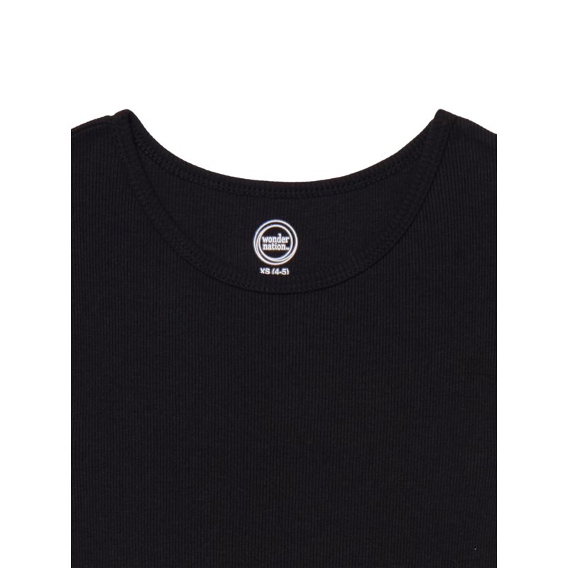 Wonder Nation Girls Mixed Media Dress Sizes 4-18 & Plus