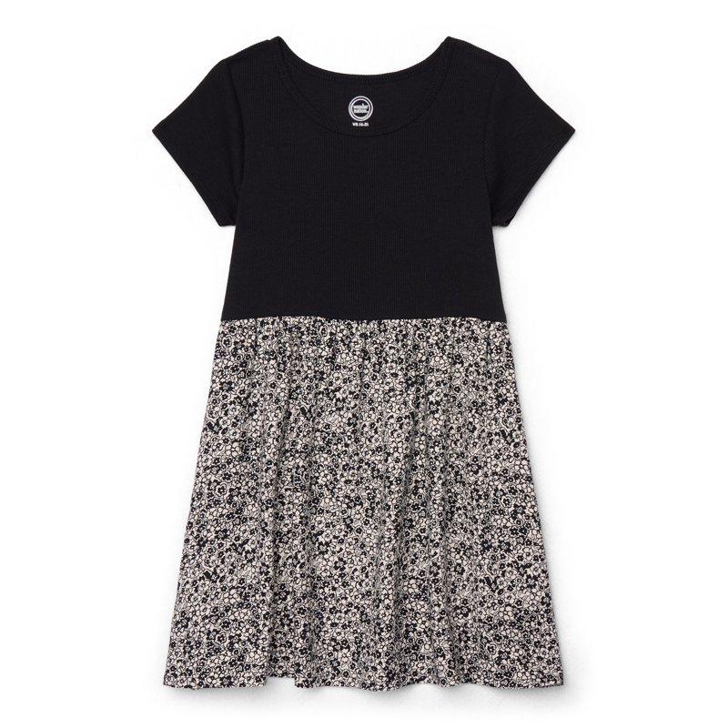 Wonder Nation Girls Mixed Media Dress Sizes 4-18 & Plus