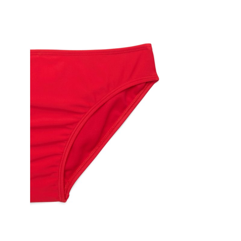 Wonder Nation Girls Ruffle Smocked Tankini Top And Bikini Bottoms Swim Set With UPF 50 2-Piece Sizes 4-16