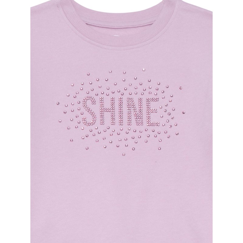 Wonder Nation Girls Ruffle Sweatshirt And Leggings Outfit Set 2-Piece Sizes 4-10