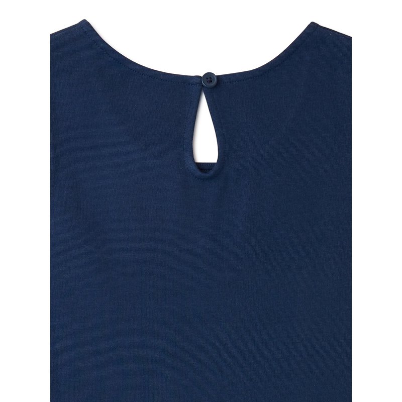 Wonder Nation Girls School Uniform Knit Stretch Ponte Pleated Jumper Dress Sizes 4-16