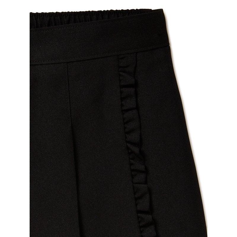 Wonder Nation Girls School Uniform Pleated Ruffle Scooter Skirt Sizes 4-16 & 8-18 Plus