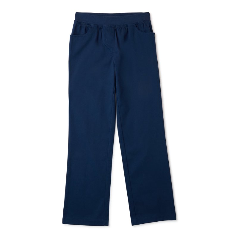 Wonder Nation Girls School Uniform Pull On Pants Sizes 4-16 & Plus