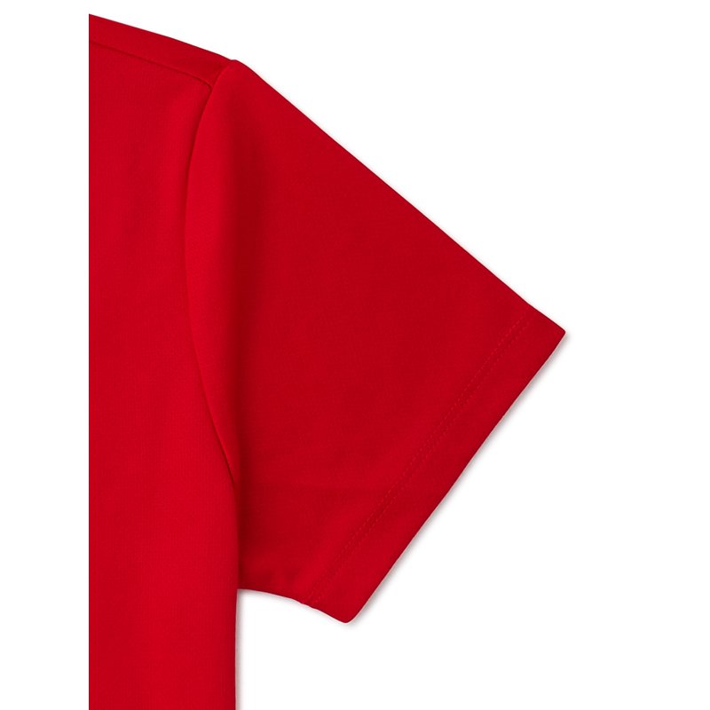 Wonder Nation Girls School Uniform Short Sleeve Performance Polo Shirt 2-Pack Sizes 4-18